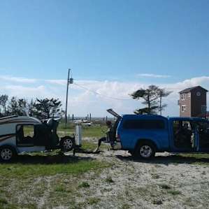Hatteras Soundside Surf Camping