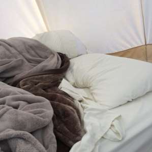 The beds are so comfy and warm! Softest sheets ever.