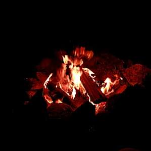 Comunal fire ring was very nice. It got a bit chilly.