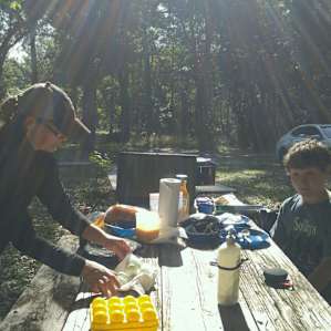 Cooking breakfast!!