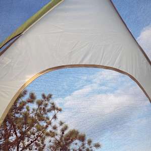 Beautiful view from our tent