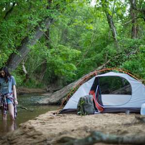 Dip those Chacos in the creek!