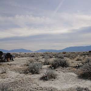 The campsite was small for each mowed place. Large tents would not be able to fit.