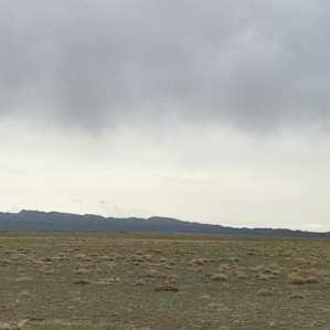 My car/tent off in the distance.