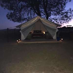 Minutes before the star lite night came about. Such a beautiful site!!!