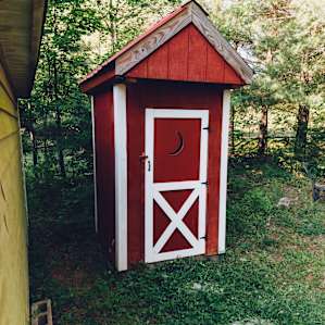 forest toilet amenity