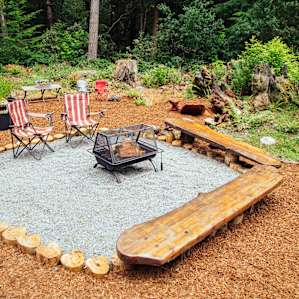 The fire pit!