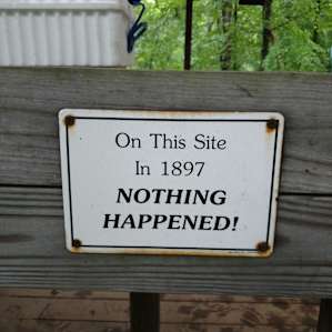 Just so you know...