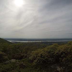 From the hike in