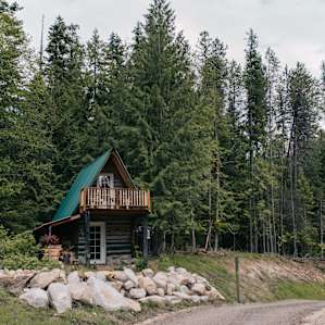 The cabin!