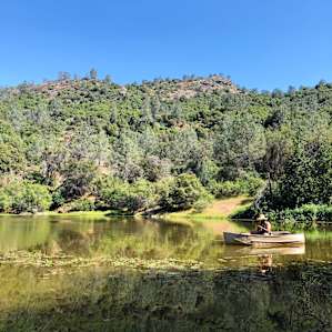 Fly fishing on the pond (catch & release)