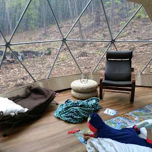 Geodesic Dome at Quarry Brook