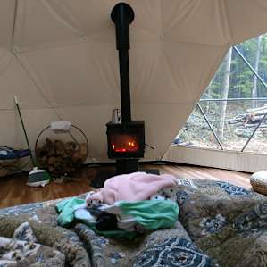 Geodesic Dome at Quarry Brook