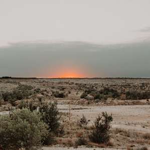 The sunset was on fire.