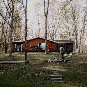 cabin forest people