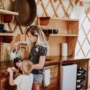 people yurt lodging