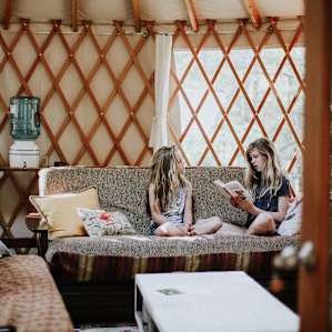 people yurt lodging