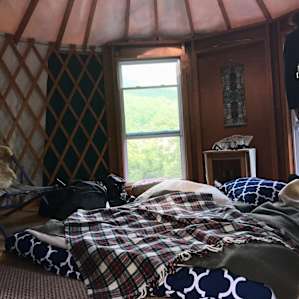 Yurt with a View