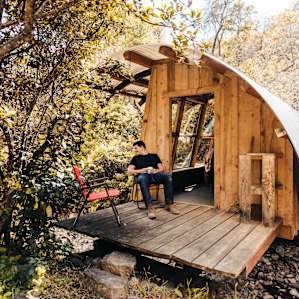 cabin forest people