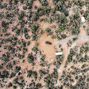 drone shot
