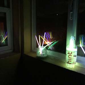 Glow sticks.