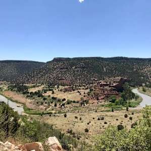 The scenery on the drive down is incredible.