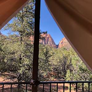Water Canyon Cliffside Tent 1