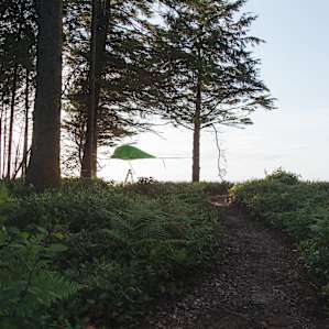 Beautiful and secluded camp spot.