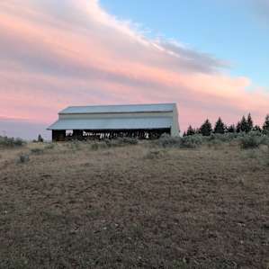 Blue skies and sunset clouds setting in. Can’t complain about a single thing.