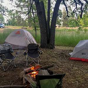Site is perfect for two tents