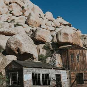 Building from an abandoned movie set