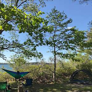 Maine Oceanfront Island Campsites