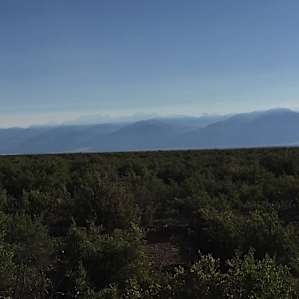 High desert as far as the eye can see.