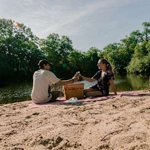Picnic on the beach