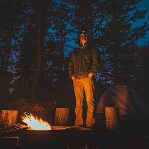 The fire pit was an awesome addition to the center of camp