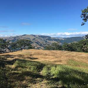 View from lower camp