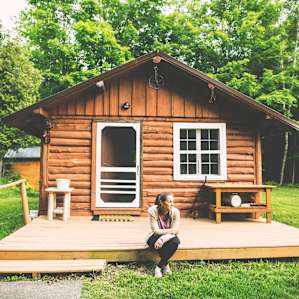 cabin forest people