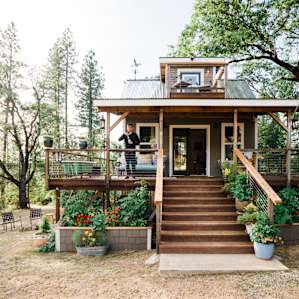 cabin forest people