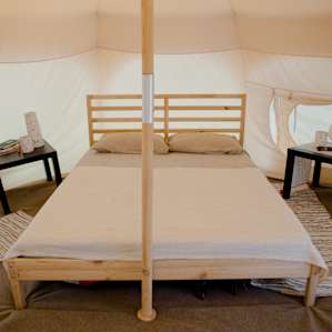 Comfy queen bed
