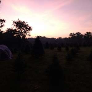 Tent Camp at Heritage Farms in CVNP