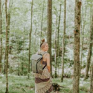 Super quiet, large forest to wander.