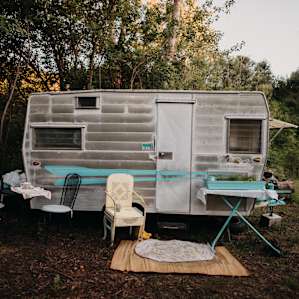 Our cute, little camper!