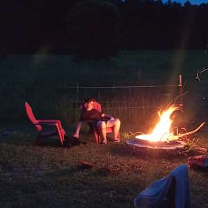 Always a beautiful night for a bonfire