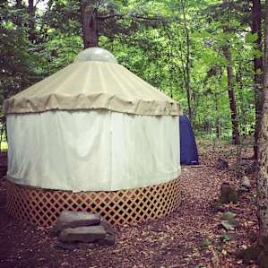 Lakeside Rustic Yurt