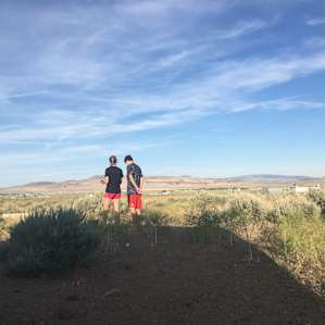 Beautiful mountain scenery over there!