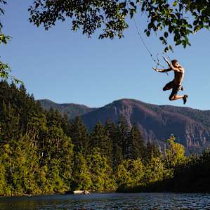 Rope swing