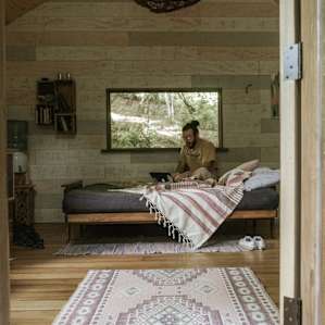 Rise & Grind, even in this hippie hotspot.