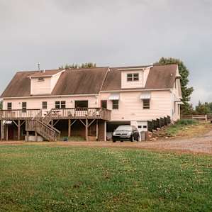 The back of hosts house