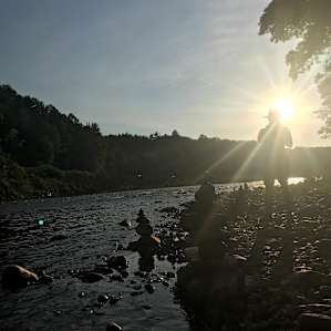 Sunsets on the West River were amazing