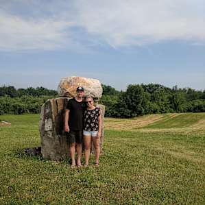 Customary photo with the Stonehenge.